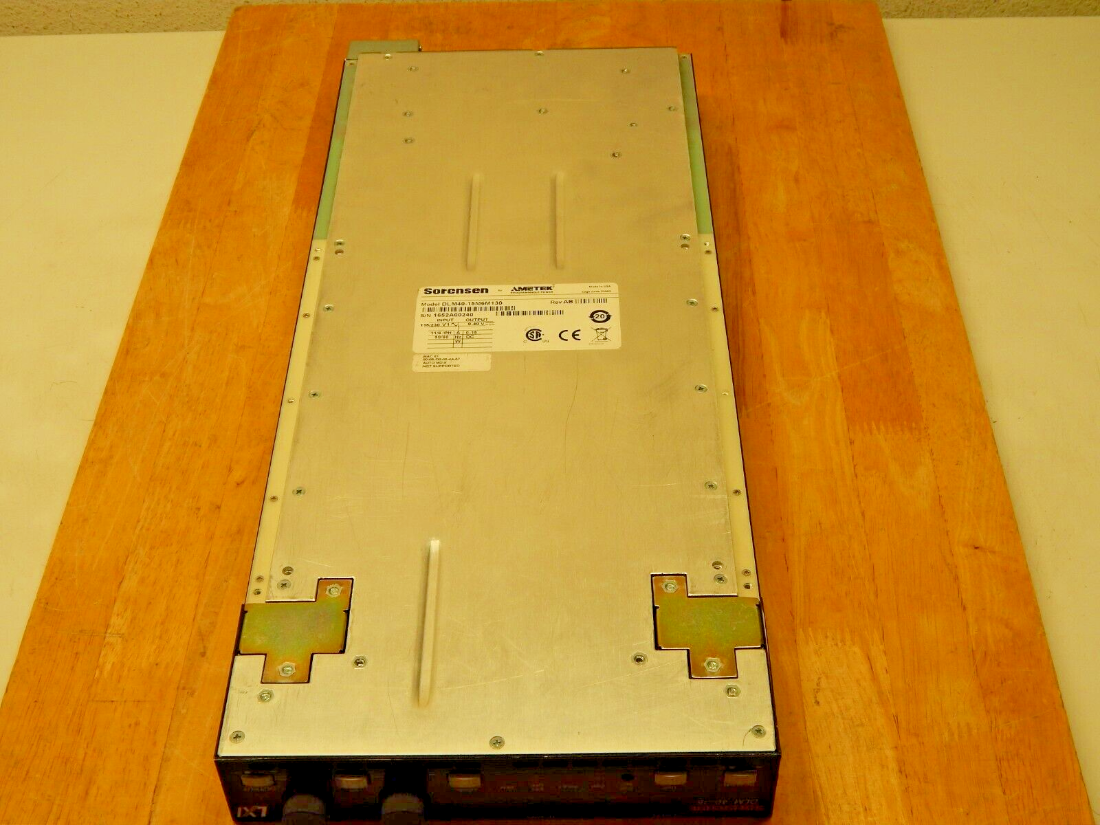 Sorensen DLM40-15 M6, M130 LXI DC Power Supply 30 Day Warranty Sorensen DLM40-15 M6, M130 LXI DC Power Supply 30 Day Warranty